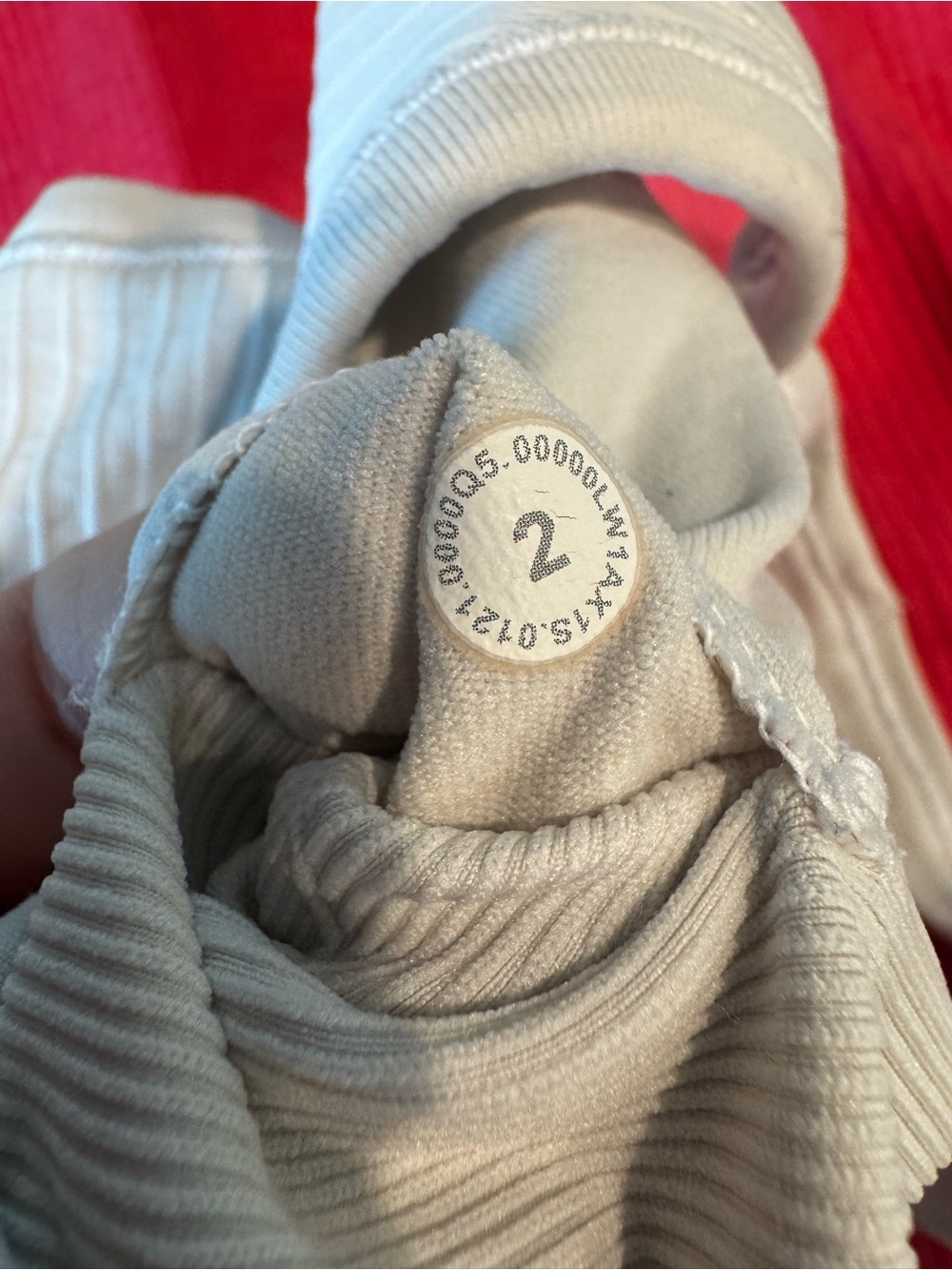 Lululemon TWO Ebb to Street Tanks 1 Bone/White 1 Coral - Picture 5 of 6
